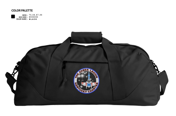 Duffle Bag, The saber legion Kentucky, , Teamtime, Team time, sublimation, custom sports apparel, team uniforms, spirit wear, spiritwear, sports uniforms, custom shirts, team store, custom team store, fundraiser sports, apparel fundraiser