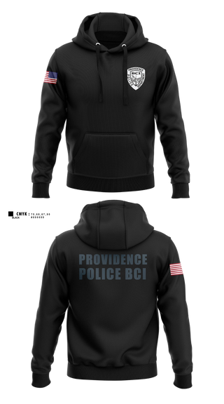 Hoodie, Providence Police BCI, Police, Teamtime, Team time, sublimation, custom sports apparel, team uniforms, spirit wear, spiritwear, sports uniforms, custom shirts, team store, custom team store, fundraiser sports, apparel fundraiser