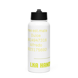 LKA HANDYMAN Stainless Steel Water Bottle with a Straw Lid
