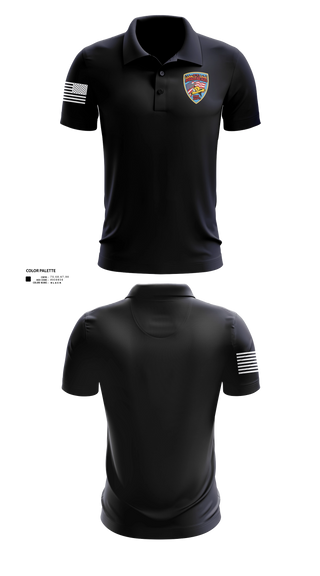 Short Sleeve Performance Polo, St. Boni, Fire Department, Teamtime, Team time, sublimation, custom sports apparel, team uniforms, spirit wear, spiritwear, sports uniforms, custom shirts, team store, custom team store, fundraiser sports, apparel fundraiser