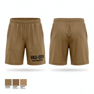 Athletic Shorts With Pockets, VAQ-209, Navy, Teamtime, Team time, sublimation, custom sports apparel, team uniforms, spirit wear, spiritwear, sports uniforms, custom shirts, team store, custom team store, fundraiser sports, apparel fundraiser