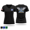 3DSB H2F 7758267 Women's Short Sleeve V-neck Shirt - 1