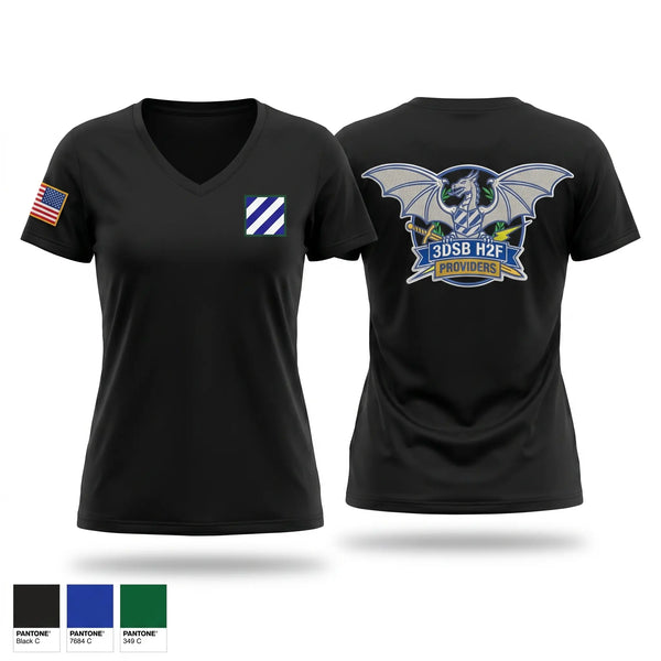 Womens Short Sleeve Vneck Shirt, 3DSB H2F, Army, Teamtime, Team time, sublimation, custom sports apparel, team uniforms, spirit wear, spiritwear, sports uniforms, custom shirts, team store, custom team store, fundraiser sports, apparel fundraiser