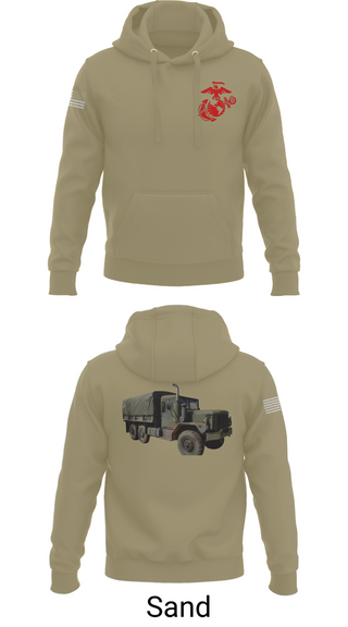 Hoodie, H&S Battalion HQ CO Station Motor T, , Teamtime, Team time, sublimation, custom sports apparel, team uniforms, spirit wear, spiritwear, sports uniforms, custom shirts, team store, custom team store, fundraiser sports, apparel fundraiser