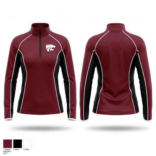 Quarter Zip Jacket, Whitehouse Wildcats, , Teamtime, Team time, sublimation, custom sports apparel, team uniforms, spirit wear, spiritwear, sports uniforms, custom shirts, team store, custom team store, fundraiser sports, apparel fundraiser