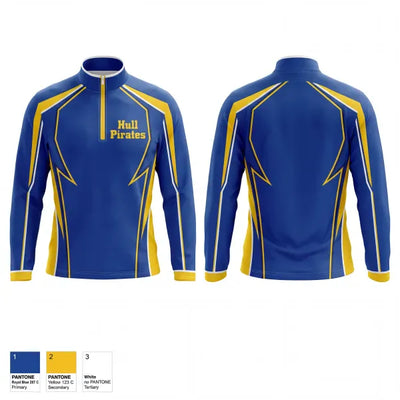 Hull Pirates 42134089 Quarter Zip Jacket - 1