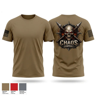 Old School Cotton Feel Shirt, Chaos Company, Army, Teamtime, Team time, sublimation, custom sports apparel, team uniforms, spirit wear, spiritwear, sports uniforms, custom shirts, team store, custom team store, fundraiser sports, apparel fundraiser