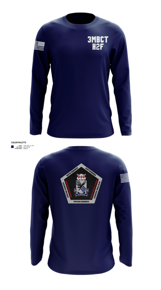 Long Sleeve Performance Shirt, 3BCT H2F, Army, Teamtime, Team time, sublimation, custom sports apparel, team uniforms, spirit wear, spiritwear, sports uniforms, custom shirts, team store, custom team store, fundraiser sports, apparel fundraiser