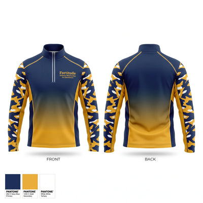Fortitude Athletic Mentorship for Excellence Quarter Zip Jacket - 1