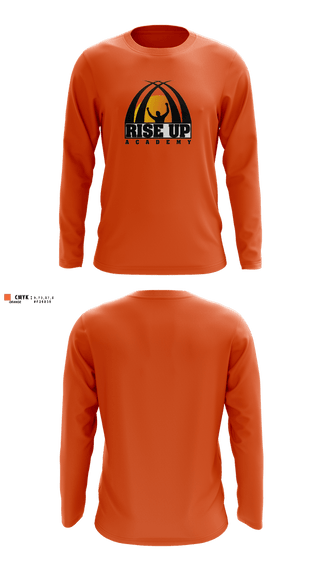 Long Sleeve Rash Guard Shirt, Rise Up Academy DE, , Teamtime, Team time, sublimation, custom sports apparel, team uniforms, spirit wear, spiritwear, sports uniforms, custom shirts, team store, custom team store, fundraiser sports, apparel fundraiser