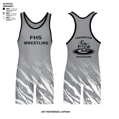 Farrington GOVs 58301759 Wrestling Singlet - 1