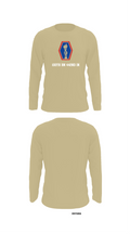 100th BN 442nd IN 13919560 Long Sleeve Performance Shirt 92