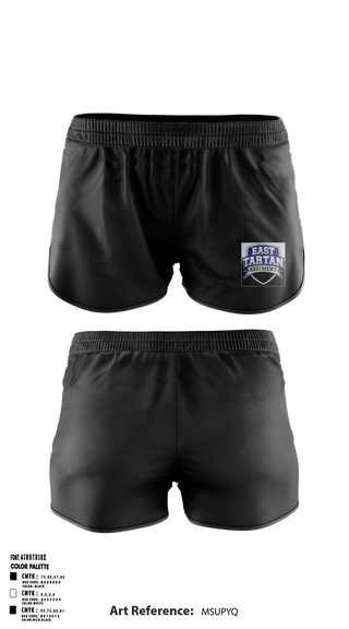 Womens Shorts, East Senior High School Band, Spirit Store, Teamtime, Team time, sublimation, custom sports apparel, team uniforms, spirit wear, spiritwear, sports uniforms, custom shirts, team store, custom team store, fundraiser sports, apparel fundraiser
