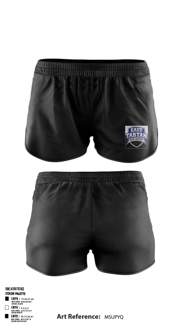 Womens Shorts, East Senior High School Band, Spirit Store, Teamtime, Team time, sublimation, custom sports apparel, team uniforms, spirit wear, spiritwear, sports uniforms, custom shirts, team store, custom team store, fundraiser sports, apparel fundraiser