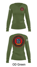 Intelligence Support Battalion 57442174 Women's Long Sleeve V-neck Shirt - 57