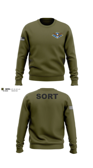 Crew Neck Sweatshirt, SORT, Police, Teamtime, Team time, sublimation, custom sports apparel, team uniforms, spirit wear, spiritwear, sports uniforms, custom shirts, team store, custom team store, fundraiser sports, apparel fundraiser