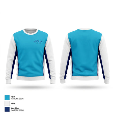 Aqua the Swim Team Crew Neck Sweatshirt - 1
