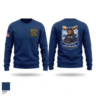 Crew Neck Sweatshirt, CBP Houlton Maine Use Of Force Training Branch, Police, Teamtime, Team time, sublimation, custom sports apparel, team uniforms, spirit wear, spiritwear, sports uniforms, custom shirts, team store, custom team store, fundraiser sports, apparel fundraiser
