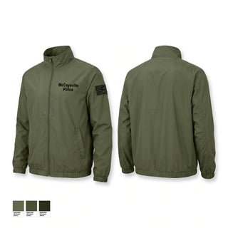 Windbreaker, McCaysville Police, Police, Teamtime, Team time, sublimation, custom sports apparel, team uniforms, spirit wear, spiritwear, sports uniforms, custom shirts, team store, custom team store, fundraiser sports, apparel fundraiser