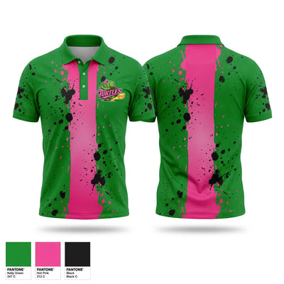 Turtles Short Sleeve Performance Polo - 1