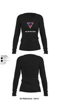 NAS JRB FORT WORTH 78488583 Women's Long Sleeve V-neck Shirt - 21