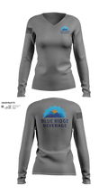 10th Mountain DivisionBlue Ridge Beverage Women's Long Sleeve V-neck Shirt - 21