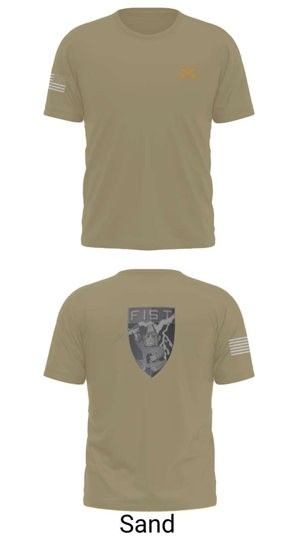 Short Sleeve Performance Shirt, HHB 113th FA / FIST, , Teamtime, Team time, sublimation, custom sports apparel, team uniforms, spirit wear, spiritwear, sports uniforms, custom shirts, team store, custom team store, fundraiser sports, apparel fundraiser