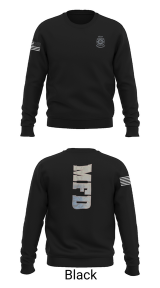 Crew Neck Sweatshirt, City Of Monongahela Fire Department, Fire Department, Teamtime, Team time, sublimation, custom sports apparel, team uniforms, spirit wear, spiritwear, sports uniforms, custom shirts, team store, custom team store, fundraiser sports, apparel fundraiser