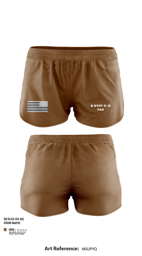 Ranger Panties, B BTRY 2-8 FAR, , Teamtime, Team time, sublimation, custom sports apparel, team uniforms, spirit wear, spiritwear, sports uniforms, custom shirts, team store, custom team store, fundraiser sports, apparel fundraiser