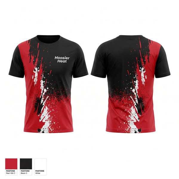 Short Sleeve Performance Shirt, Hoosier Heat, Softball, Teamtime, Team time, sublimation, custom sports apparel, team uniforms, spirit wear, spiritwear, sports uniforms, custom shirts, team store, custom team store, fundraiser sports, apparel fundraiser