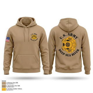 Hoodie, 7th Engineer Dive Detachment, Army, Teamtime, Team time, sublimation, custom sports apparel, team uniforms, spirit wear, spiritwear, sports uniforms, custom shirts, team store, custom team store, fundraiser sports, apparel fundraiser