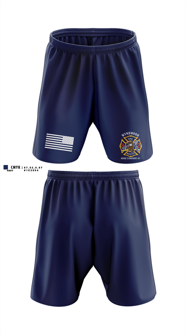 Athletic Shorts With Pockets, Wyndmoor Hose Company #1, Fire Department, Teamtime, Team time, sublimation, custom sports apparel, team uniforms, spirit wear, spiritwear, sports uniforms, custom shirts, team store, custom team store, fundraiser sports, apparel fundraiser