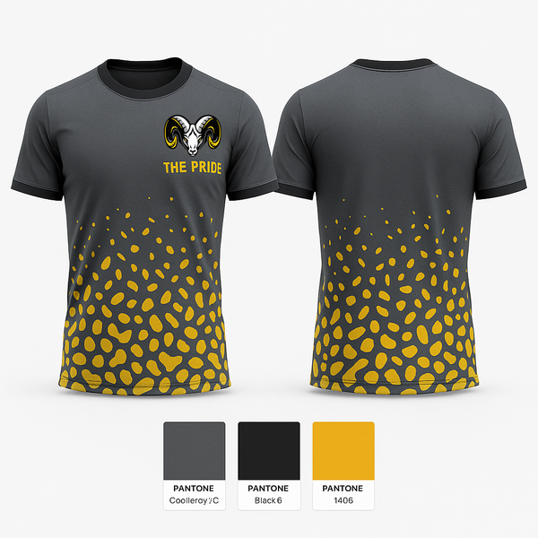 Short Sleeve Performance Shirt, The Pride, Track & Field, Teamtime, Team time, sublimation, custom sports apparel, team uniforms, spirit wear, spiritwear, sports uniforms, custom shirts, team store, custom team store, fundraiser sports, apparel fundraiser