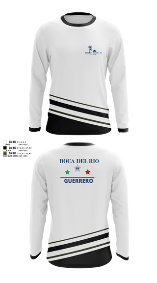 Long Sleeve Performance Shirt, Playa Boca del Rio Gro.Mx, Golf, Teamtime, Team time, sublimation, custom sports apparel, team uniforms, spirit wear, spiritwear, sports uniforms, custom shirts, team store, custom team store, fundraiser sports, apparel fundraiser