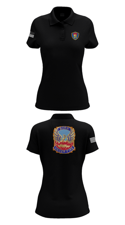 HHC/128th Aviation Brigade 36515709 Women's Short Sleeve Performance Polo  - 35