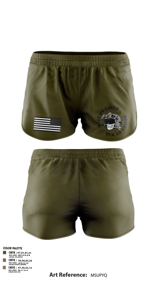 Ranger Panties, B/4-3 Assault Helicopter Battalion, , Teamtime, Team time, sublimation, custom sports apparel, team uniforms, spirit wear, spiritwear, sports uniforms, custom shirts, team store, custom team store, fundraiser sports, apparel fundraiser