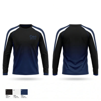 Geo group Long Sleeve Performance Shirt 1
