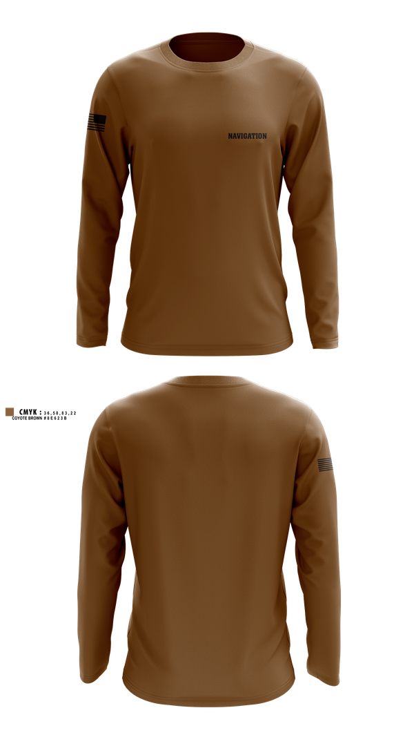 Long Sleeve Performance Shirt, NAVIGATION, Navy, Teamtime, Team time, sublimation, custom sports apparel, team uniforms, spirit wear, spiritwear, sports uniforms, custom shirts, team store, custom team store, fundraiser sports, apparel fundraiser