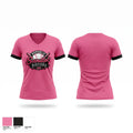 Republic Sandlot Sisters Women's Short Sleeve V-neck Shirt - 1