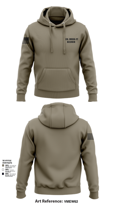 A CO, MRBN-FT BELVOIR 20432898 Hoodie - 101