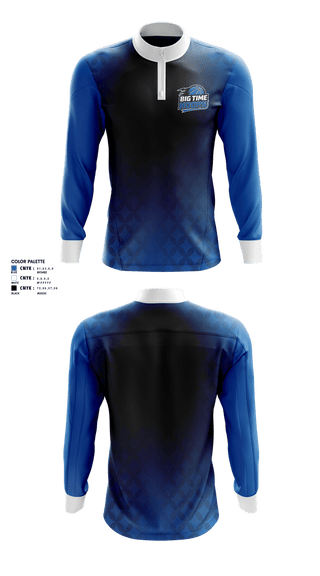 Quarter Zip Jacket, Big Time Hoops, Men's Basketball, Teamtime, Team time, sublimation, custom sports apparel, team uniforms, spirit wear, spiritwear, sports uniforms, custom shirts, team store, custom team store, fundraiser sports, apparel fundraiser