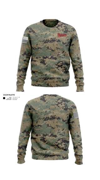 Crew Neck Sweatshirt, Grossmont College Softball, Softball, Teamtime, Team time, sublimation, custom sports apparel, team uniforms, spirit wear, spiritwear, sports uniforms, custom shirts, team store, custom team store, fundraiser sports, apparel fundraiser