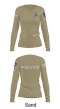 Vincennes Police Department 76255219 Women's Long Sleeve V-neck Shirt - 92