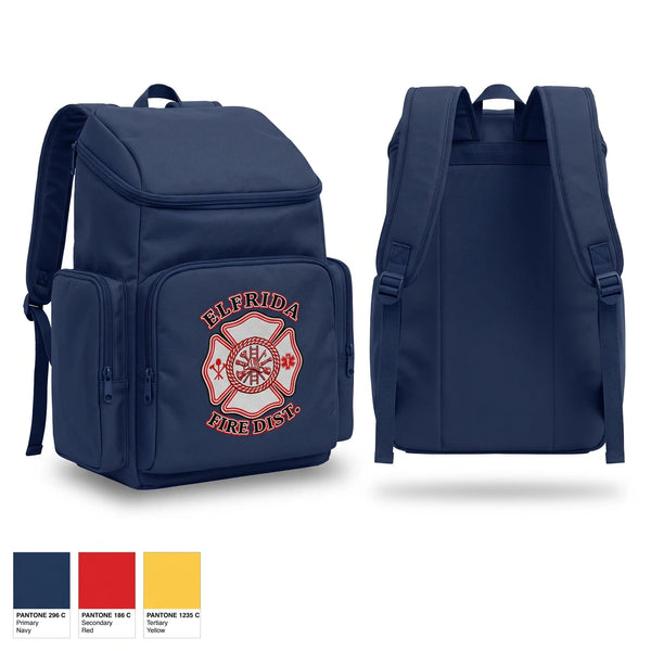 Gear Bag, Elfrida Fire DIstrict, Fire Department, Teamtime, Team time, sublimation, custom sports apparel, team uniforms, spirit wear, spiritwear, sports uniforms, custom shirts, team store, custom team store, fundraiser sports, apparel fundraiser