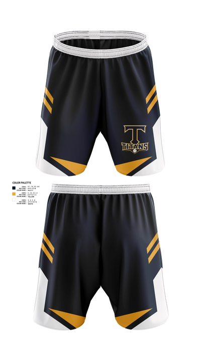 Titans Athletic Shorts With Pockets - 30