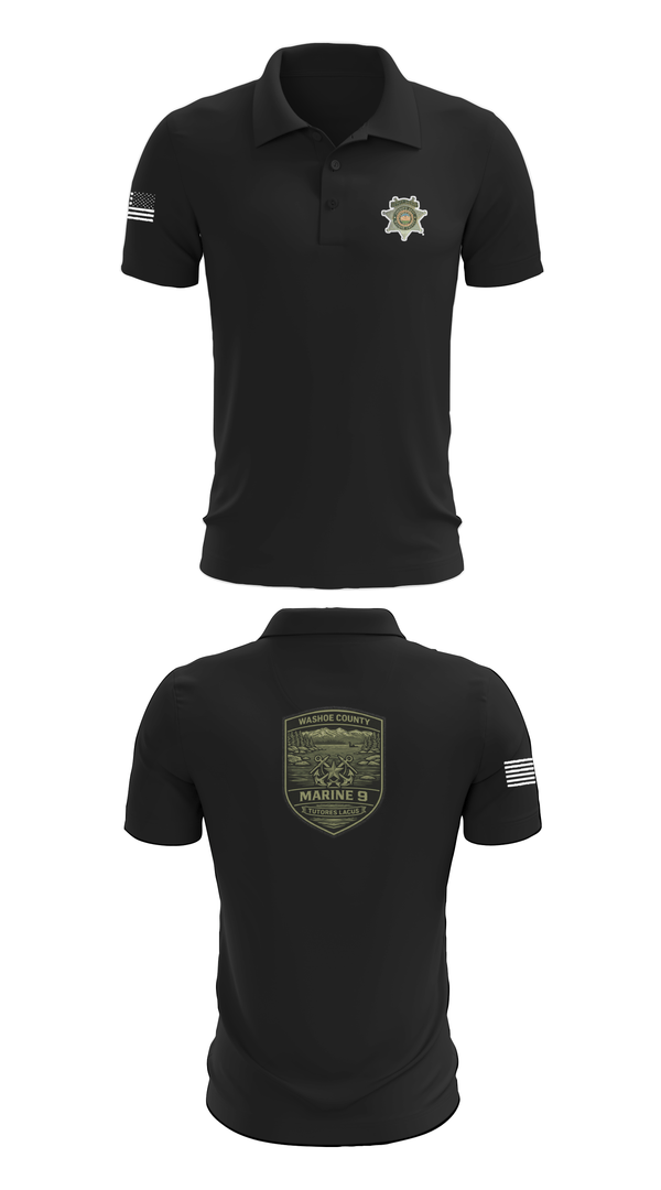 Short Sleeve Performance Polo, Marine9, Police, Teamtime, Team time, sublimation, custom sports apparel, team uniforms, spirit wear, spiritwear, sports uniforms, custom shirts, team store, custom team store, fundraiser sports, apparel fundraiser