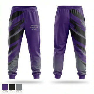 Sweatpants, Knights Baseball Club, Baseball, Teamtime, Team time, sublimation, custom sports apparel, team uniforms, spirit wear, spiritwear, sports uniforms, custom shirts, team store, custom team store, fundraiser sports, apparel fundraiser