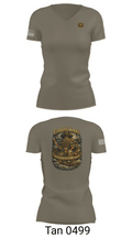 North County 128th HM Ball 66552454 Women's Short Sleeve V-neck Shirt - 6