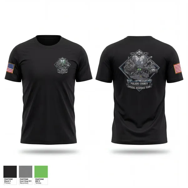 Short Sleeve Performance Shirt, Pulaski County SRT, Fire Department, Teamtime, Team time, sublimation, custom sports apparel, team uniforms, spirit wear, spiritwear, sports uniforms, custom shirts, team store, custom team store, fundraiser sports, apparel fundraiser