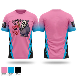 Short Sleeve Performance Shirt, Halloween hippos, Baseball, Teamtime, Team time, sublimation, custom sports apparel, team uniforms, spirit wear, spiritwear, sports uniforms, custom shirts, team store, custom team store, fundraiser sports, apparel fundraiser